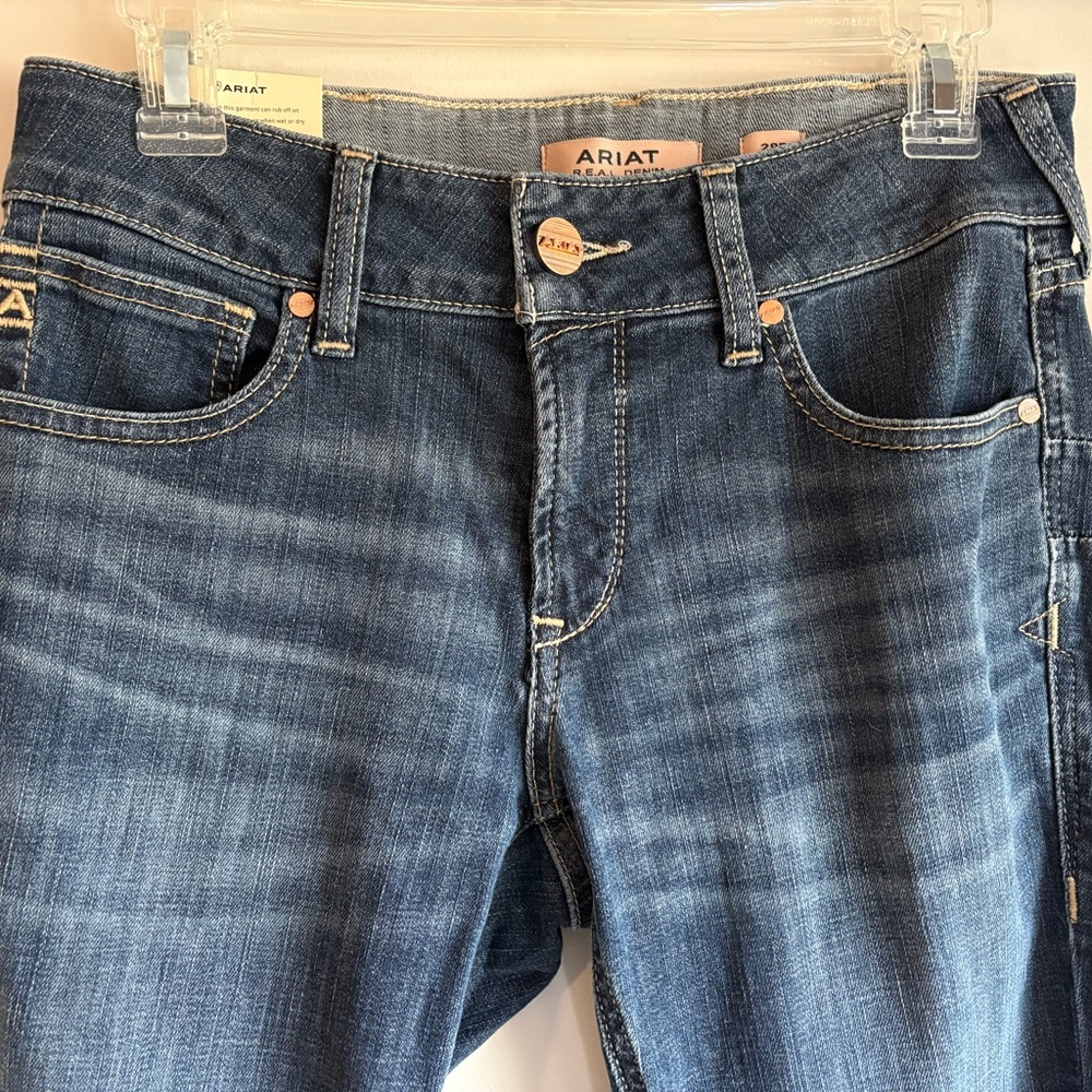 Ariat Women's Flare Jeans in Classic Blue